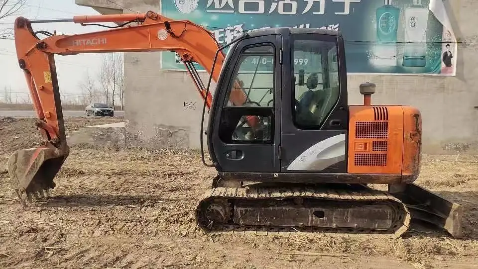 Экскаватор HITACHI ZAXIS 70 японский оригинальный серии ZX70 б/у 7-тонный экскаватор с хорошей ходовой работой ZX60/70/120/200/240