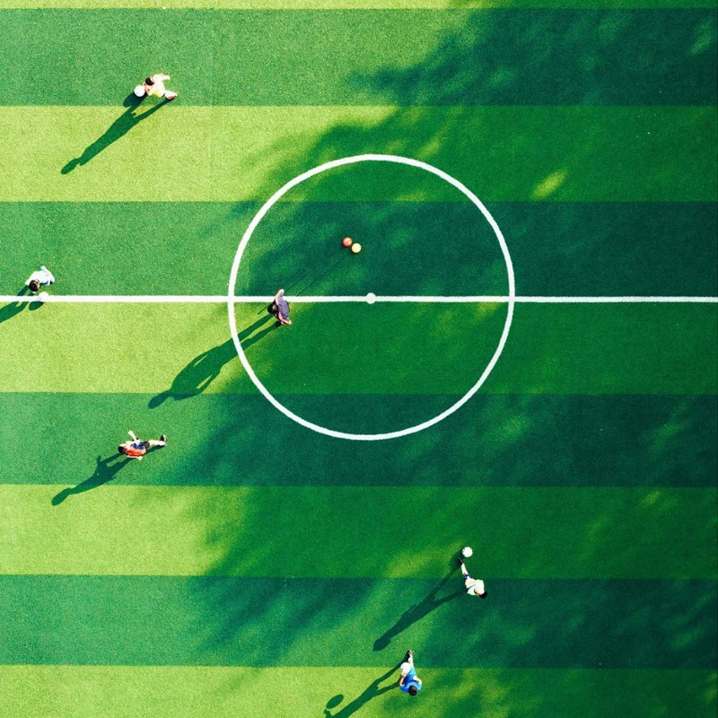 Tianlu 50mm Artificial Grass for Soccer for Football Fields Outdoor Usage Rumput Sintetis