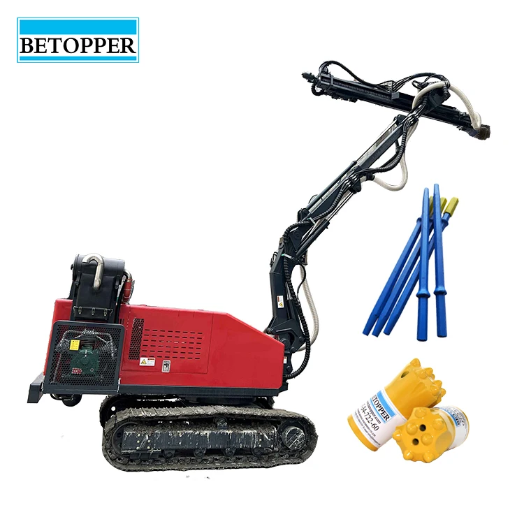 Новый дизайн и популярный бензиновый сжатый воздух интегрированный каменный сверлильный станок для взрывных работ в карьере