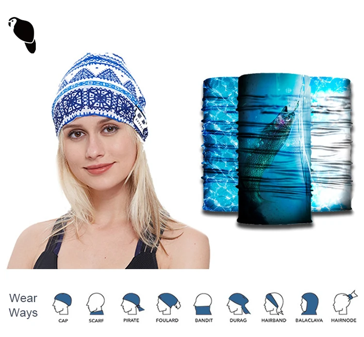 LEO Neck Gaiter Face Mask Headband Cover Scarf Shield Ski Masks Bandana Outdoor Sports Cycling Fishing for Men Women Buffs