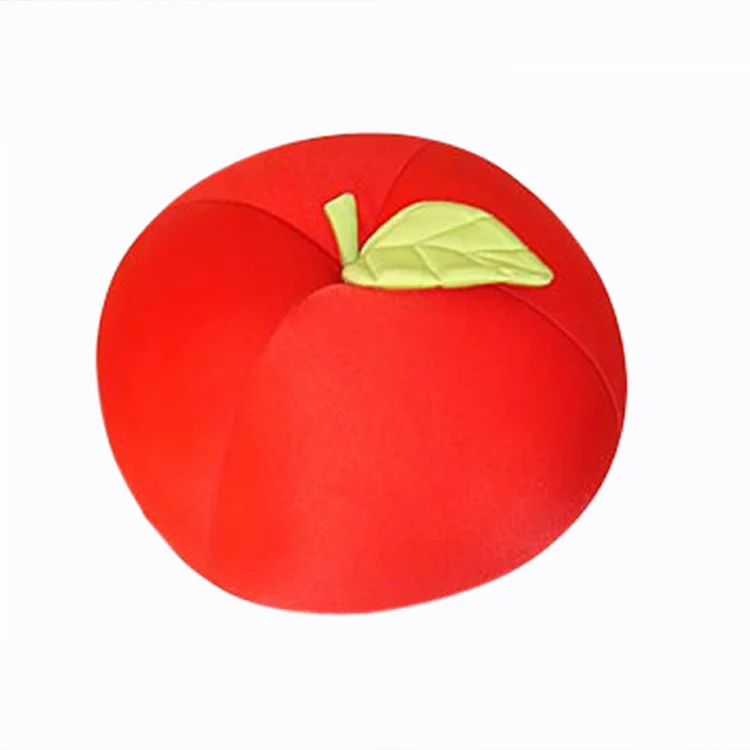 
vegetable decorative back support cute soft high quality plush fabric animal shape cushion for seat and sofa 