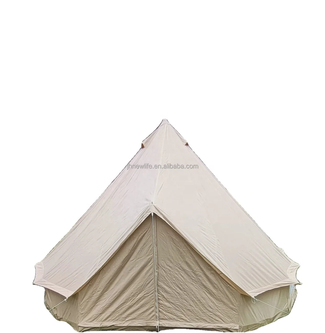 3/4/5/6/7m Waterproof UV resistance big space 900D oxford cotton canvas bell tent outdoor glamping event tent for resort