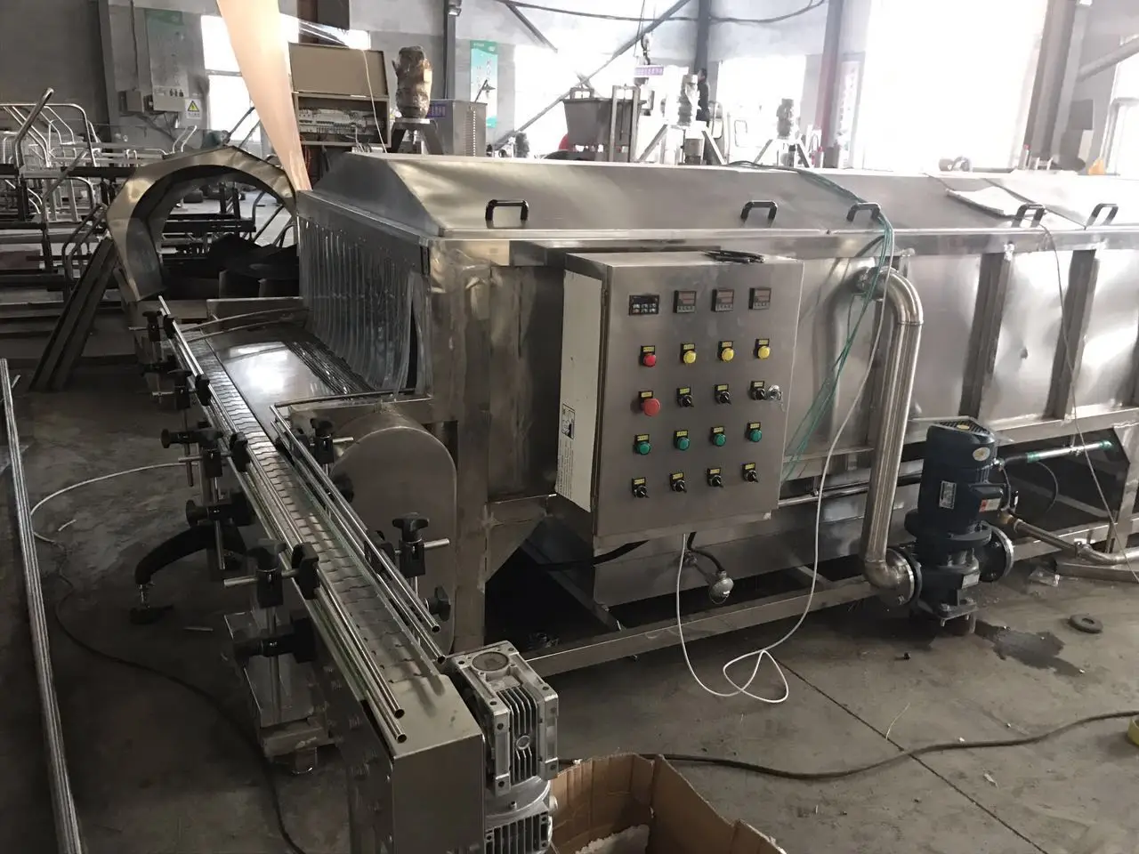Low Temperature Food Pasteurization Machine Production Line