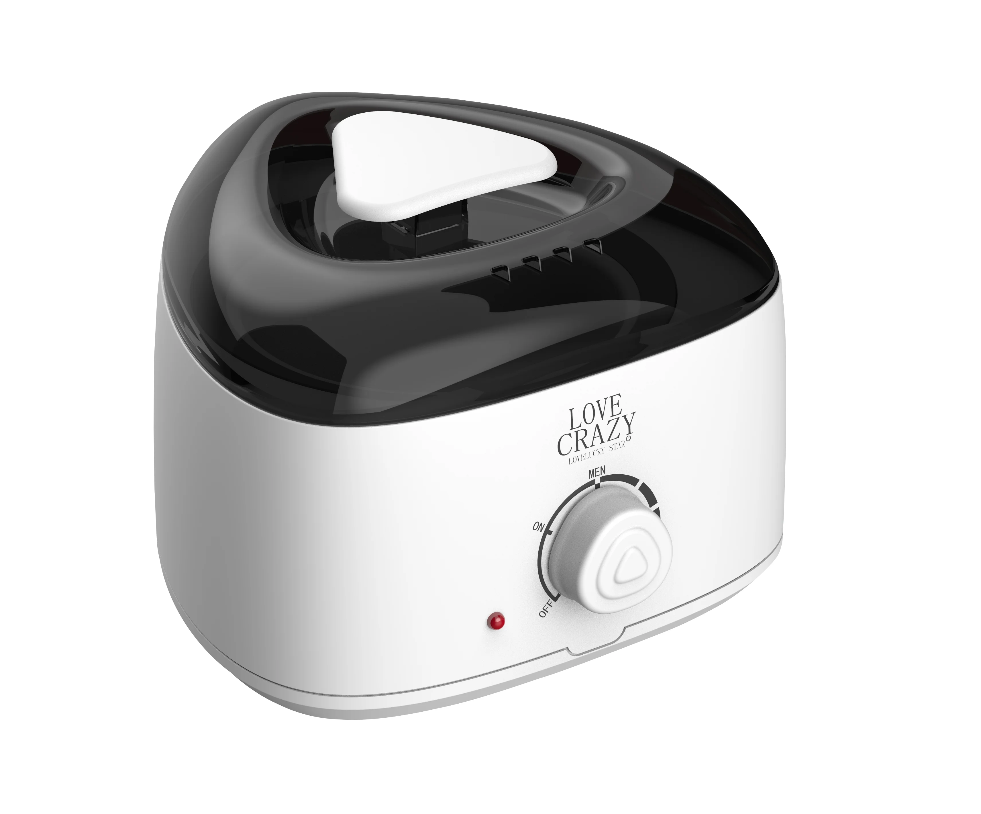 love crazy AX500 In Stock Pot Plastic Heater Warmer Paraffin With Beanhigh Quality Wax Filling