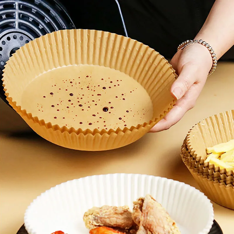 Liner Airfryer Kitchen Cookers Oil-proof Barbecue Plate Steamer Fryer Air Fryer Paper Food Disposable Paper