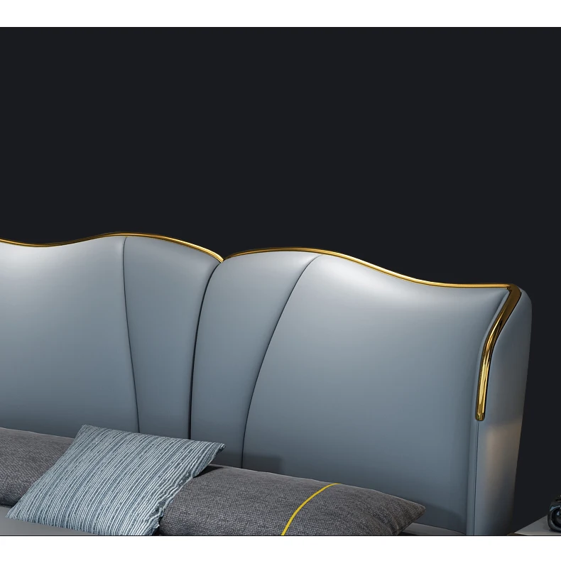 
Hilton 5 star luxury modern hotel leather beds furniture sets 