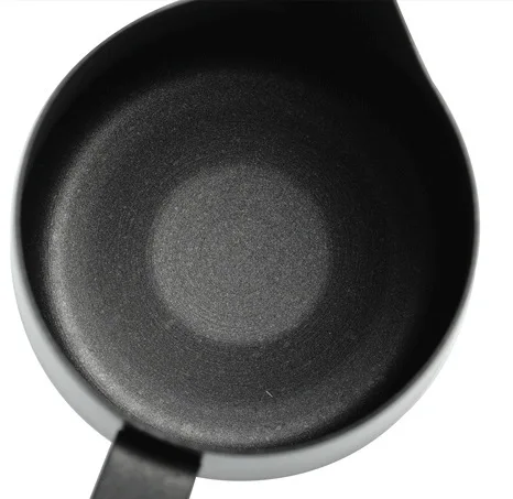 250-1500ml Black Teflon Espresso Milk Frothing Jug Stainless Steel Coffee Latte Steaming Mug Barista Milk Pouring Pitcher