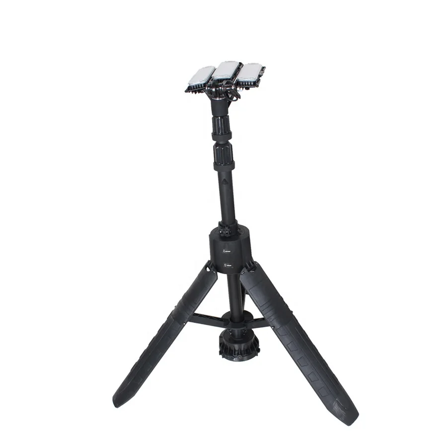Strong power waterproof 10000 lumen Tripod work light Job Site Lights Remote area LED light