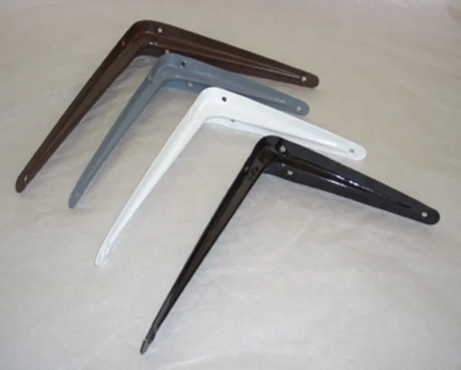 
High Standard Custom Shape Printed Plastic Shelf Support Shelf Bracket 