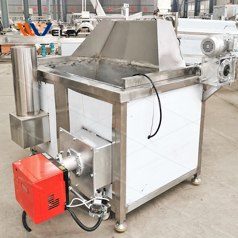 Vegetable Chips Banana Broad Bean Frying Machine French Fries Price Finger Fried Potato Full Automatically