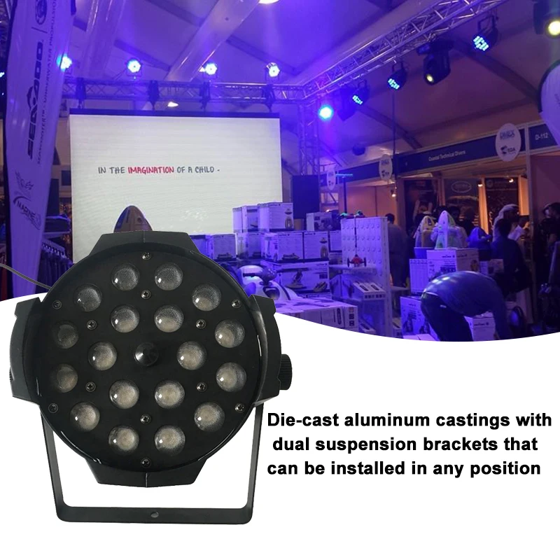 Grace 18x12w RgbwaUv 6IN1 Washing Par Light Indoor LED Zoom Par