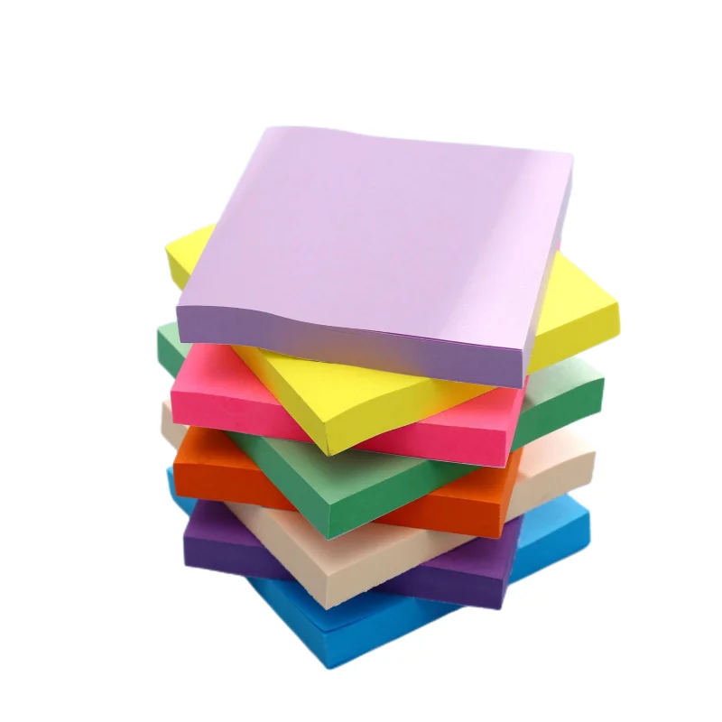Hot Sale Sticky Notes Multi-color Memo Pad 100 Sheets/Pad Self-adhesive Custom Notes