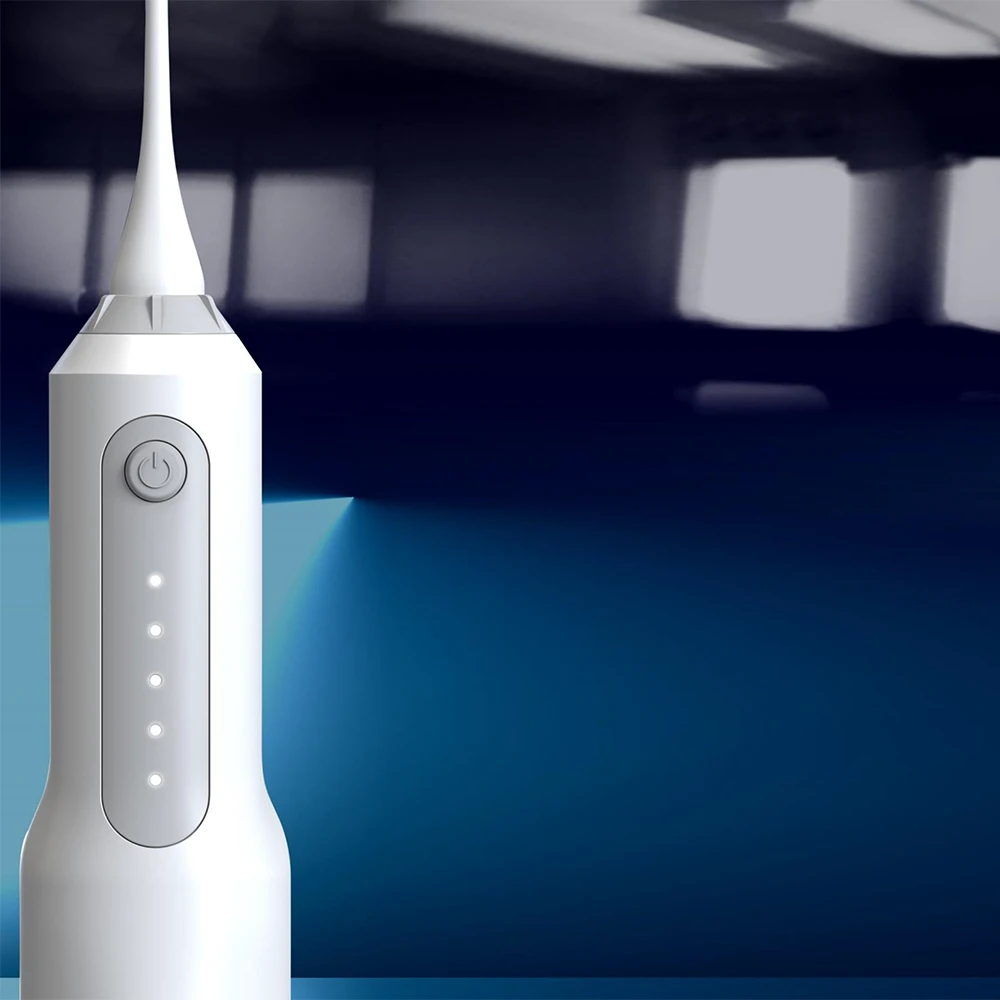Rechargeable Dental water flosser Teeth Cleaning Oral Dental Irrigator 270ML Portable Water pik Cordless Dental Water Jet