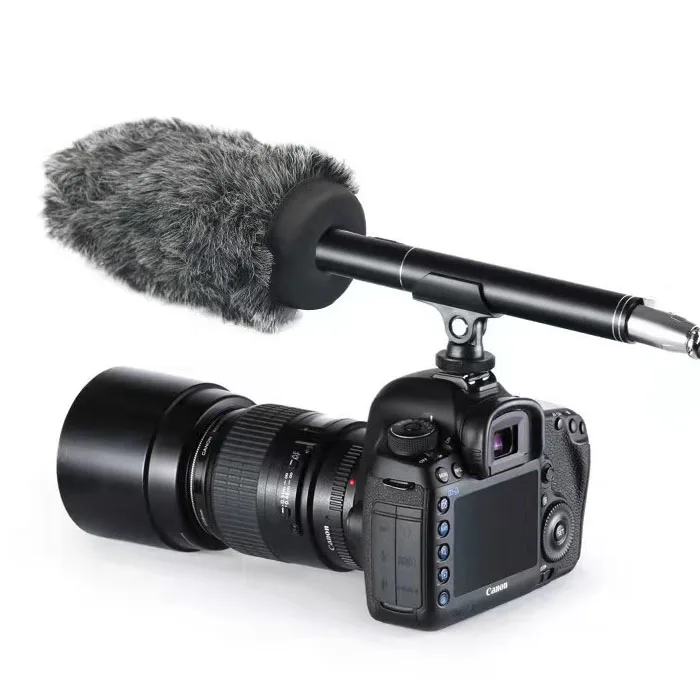 Защитный ветрозащитный Шерстяной Чехол для мобильного телефона с микрофоном