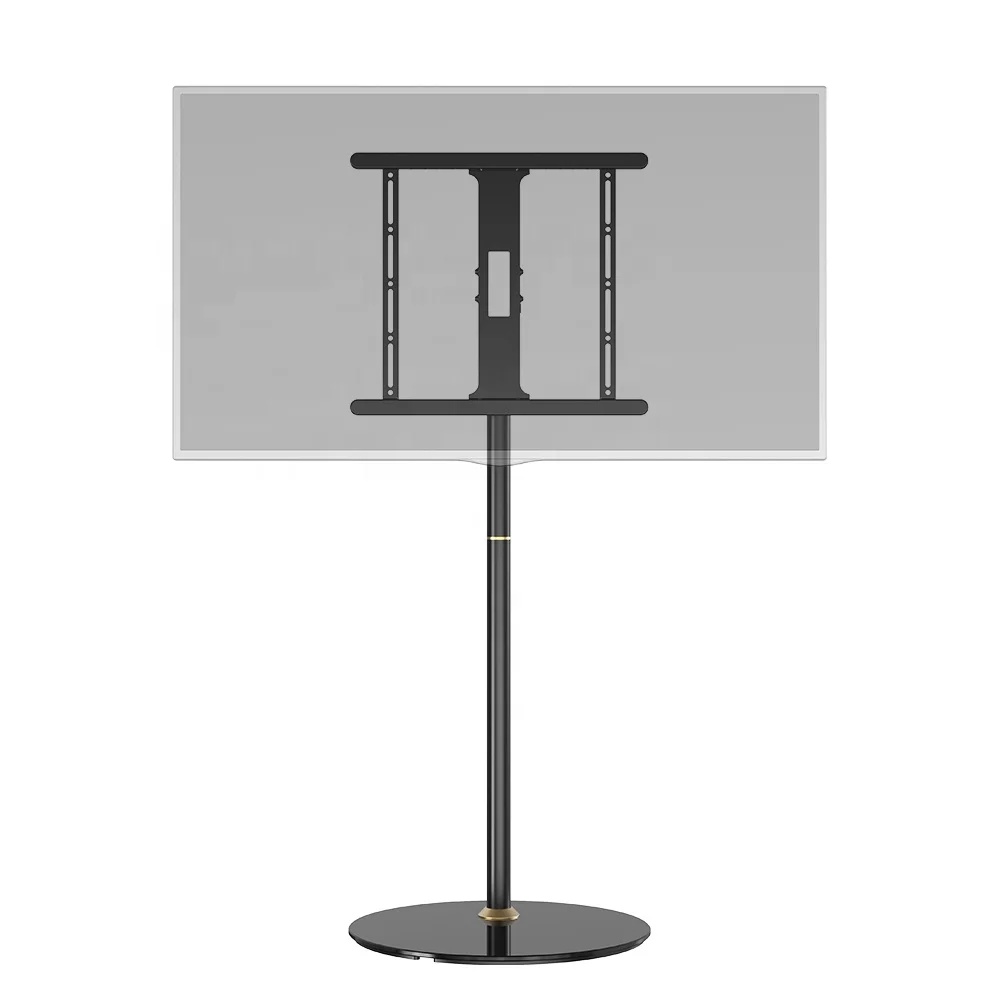 Latest Design Tv Cart Living Room  Standing Bracket Floor Stand With Swivel Tv Floor Stand With Mount For 32 65 Inch