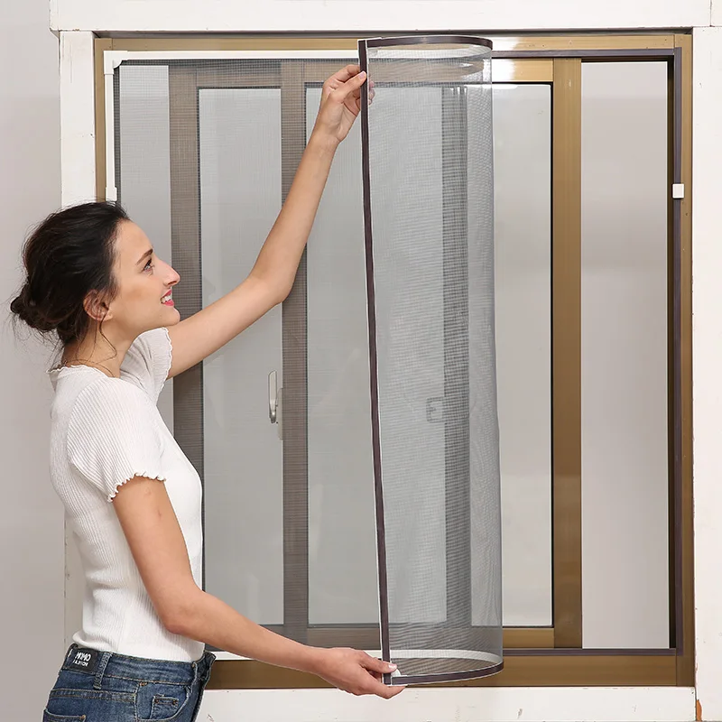 Experienced new products screen window preventing bugs magnetic mosquito net door