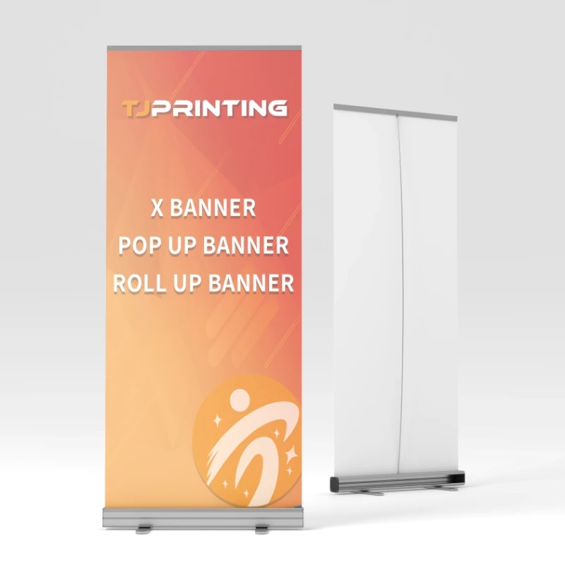 Indoor and outdoor customized print advertising roll up banner stand display for promotional activities