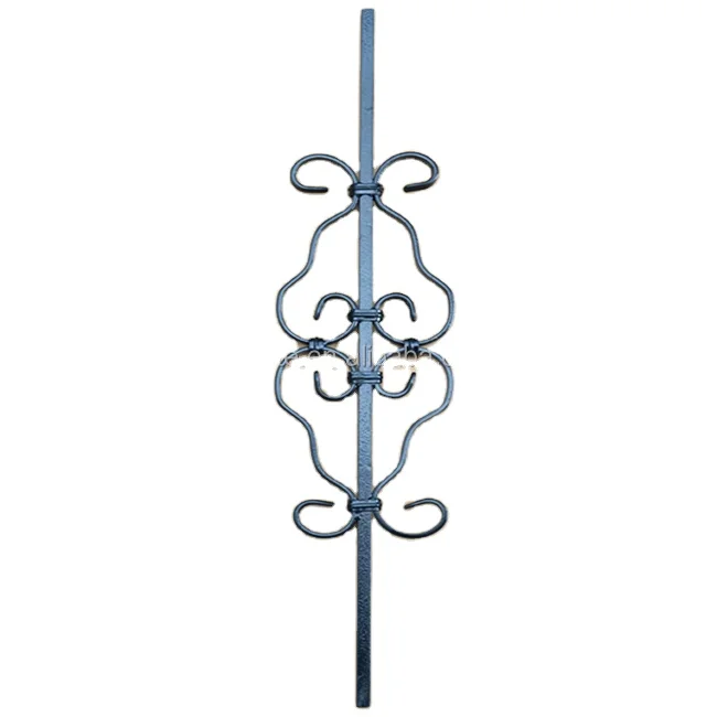 wrought iron forged balusters staircases spindle curved wrought iron stair railings