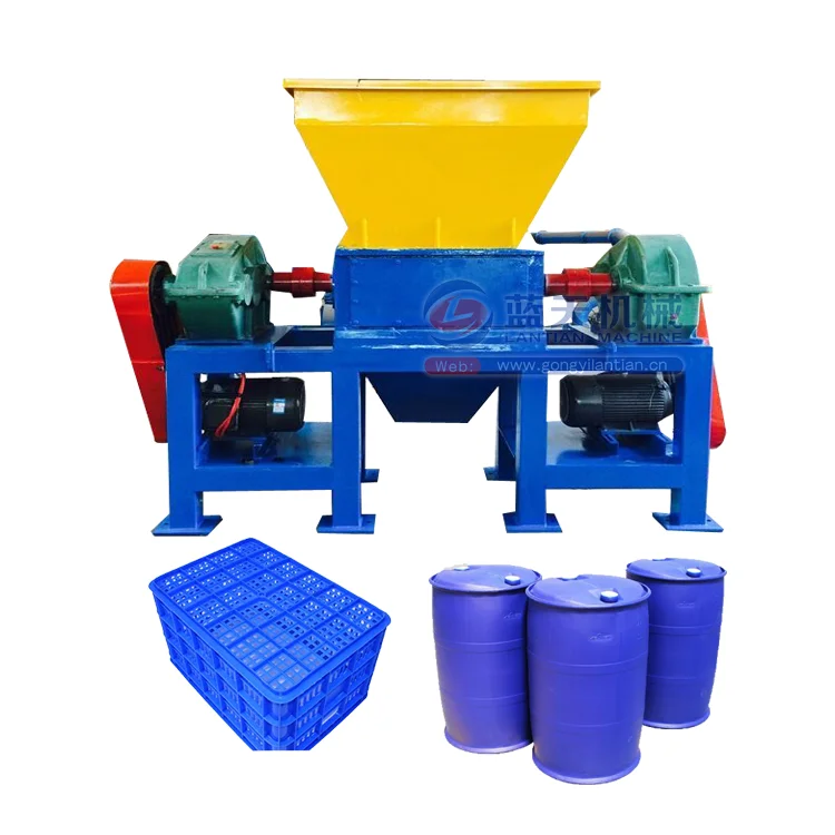 
Industrial plastic shredder and plastic crusher machine 