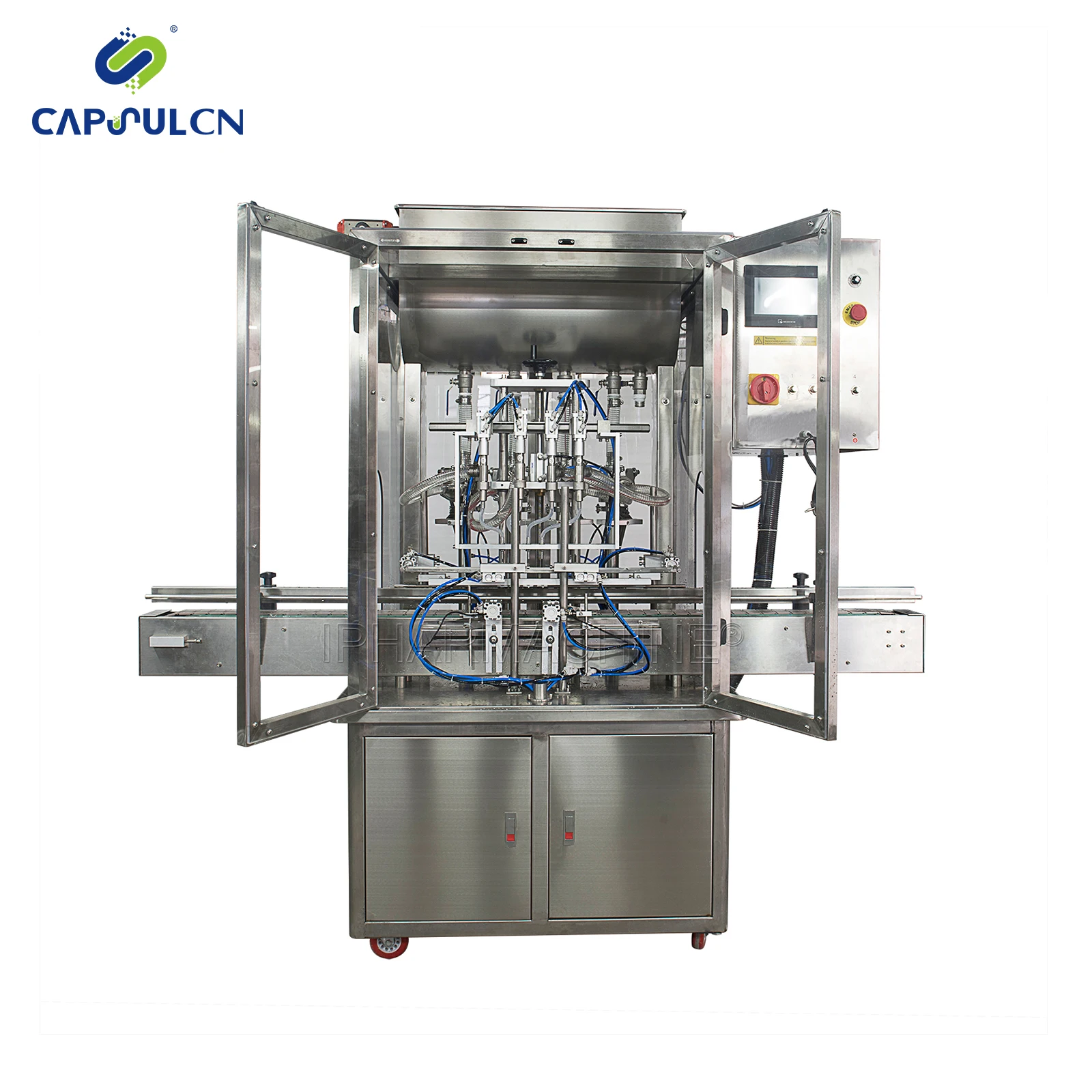 GT4T-4G конвейерная лента полуавтоматическая фасовочно-упаковочная установка химические коррозионные E разливочная машина