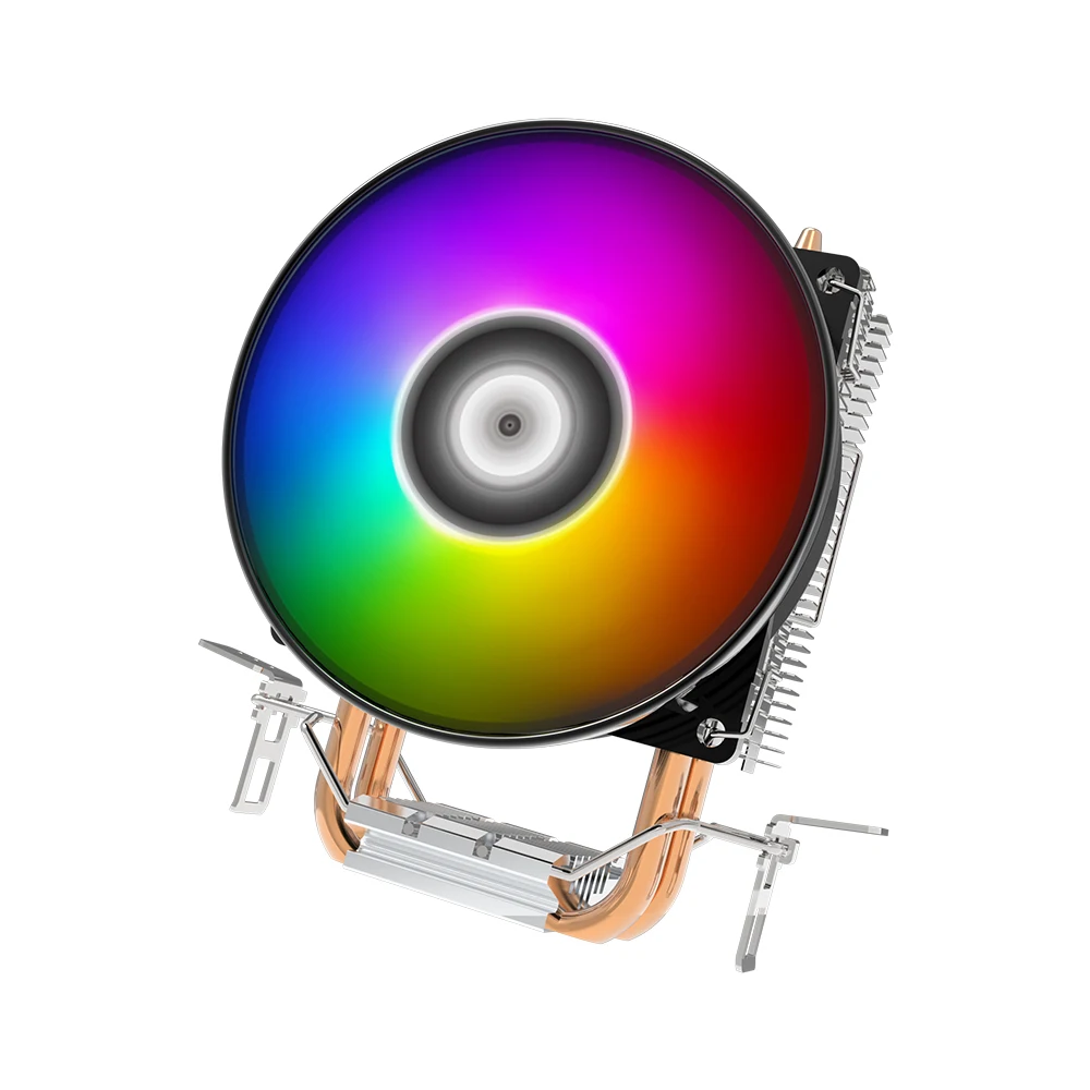 Custom Best Radiator Heatsinks CPU Cooler Fan Air Cooling LGA 115X/17XX/1200 ventilador enfriador rgb de cpu