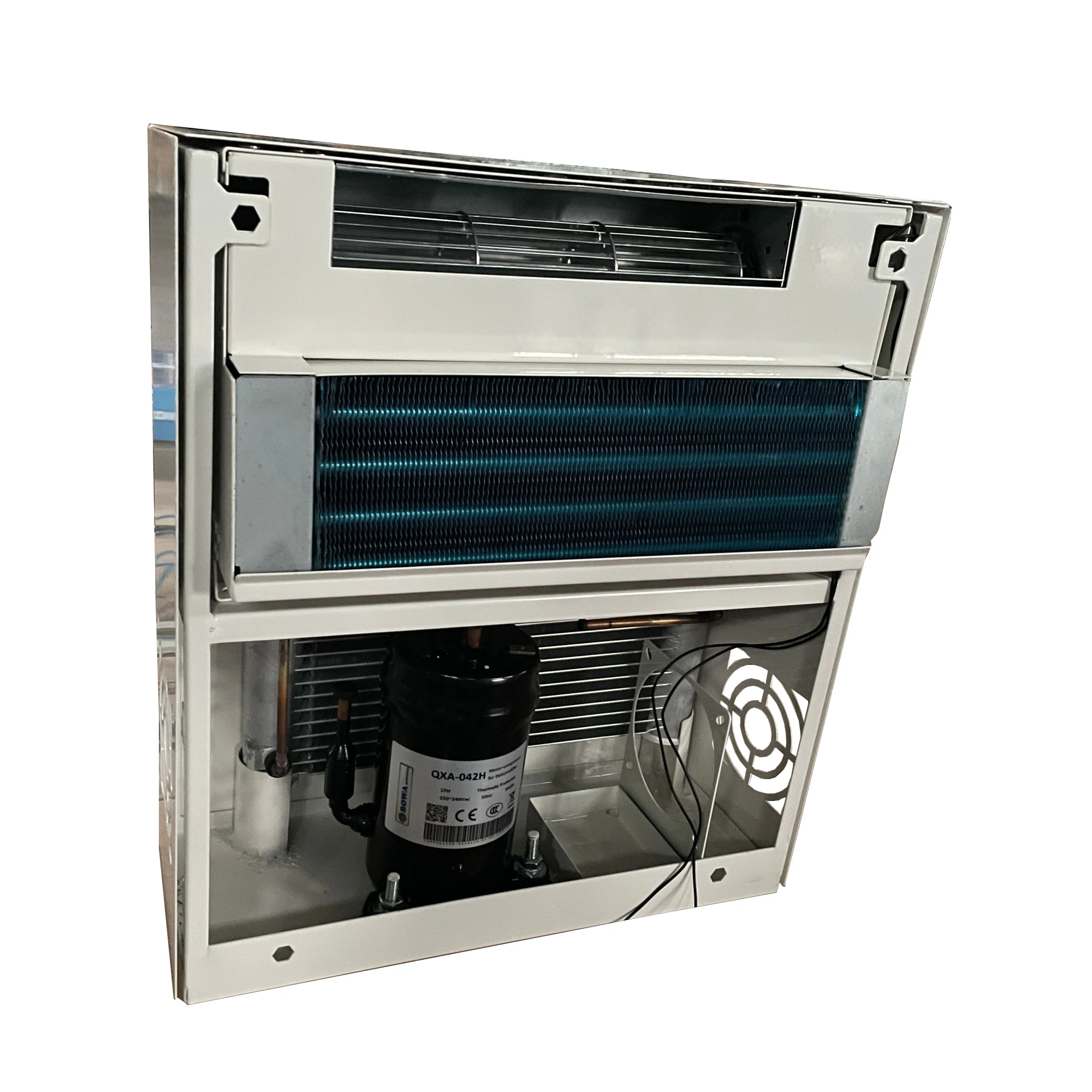 Monoblock freezer with 4cc compressor is designed &manufactured by professionals, great cooling solutions for electric cabinets