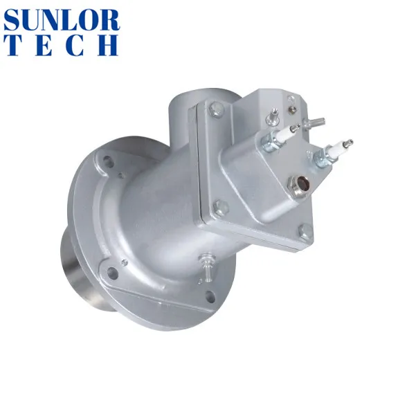 heat treatment 230 kW industrial furnace aluminum shell natural gas burner