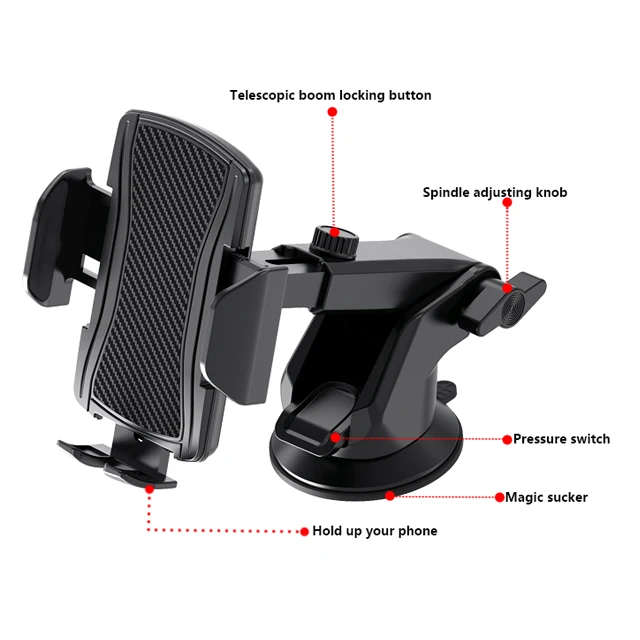 Hot Selling Mobile Accessories 360 Degree Rotation Car Dashboard Phone Holder