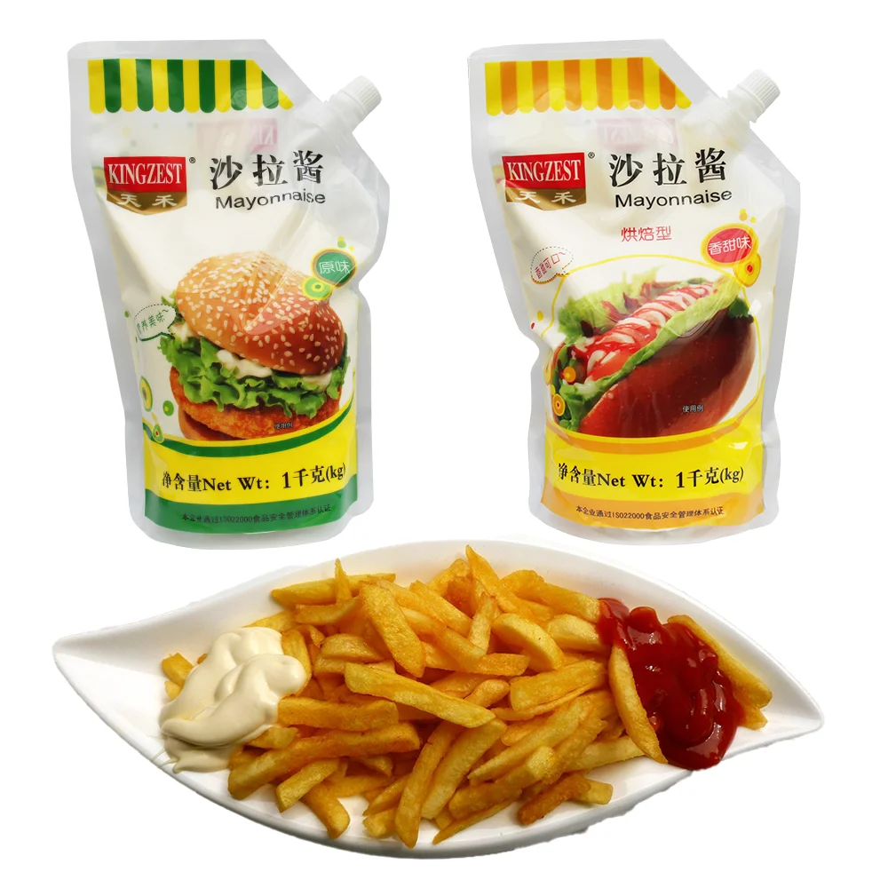 Mayonnaise 3 liters 3L cask vegetables fruit sushi Mayonnaise  burger sandwich salad dressing Mayonnaise