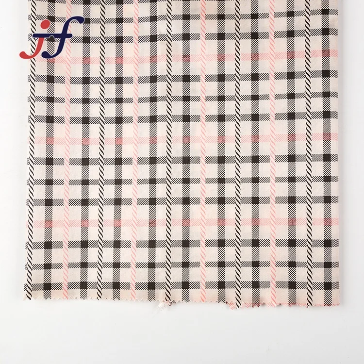 Wholesale 68GSM PA Coated Thick Stretch Lattice Polyester Satin Fabric for Bag Lining