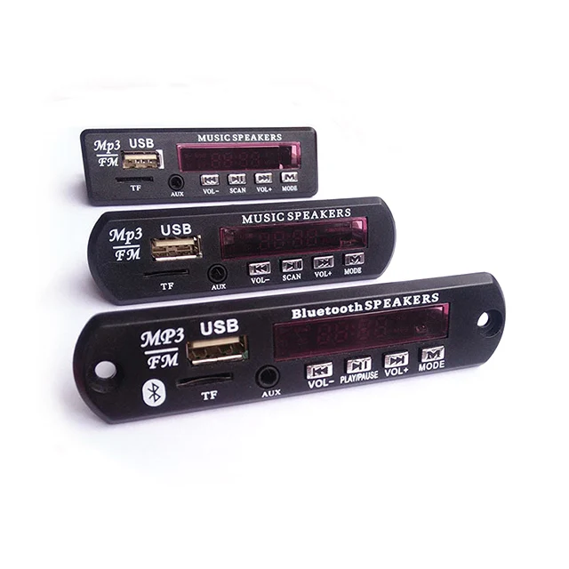 Circuit FM Aux Board Music Decoder Board MP3 Decoder Module Audio Player