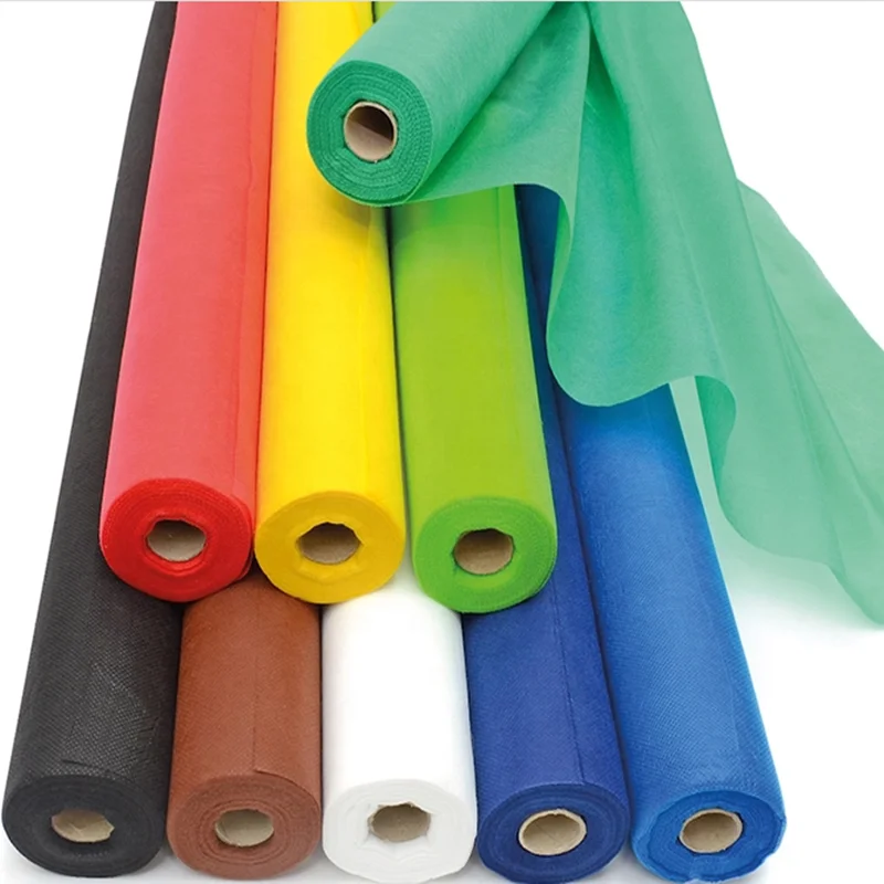 Henghua Fabric Spunbonded Polypropylene Nonwoven Fabric TNT Bags 80gsm Non Woven PP Non Woven Fabric Material  PP Nonwoven