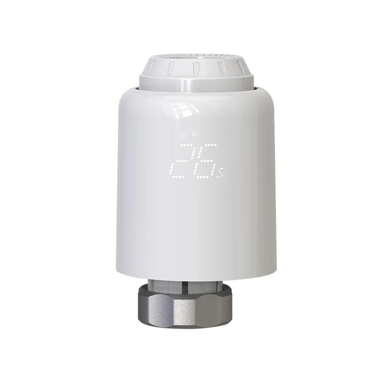 TRV 601 оригинальный производитель ZigBee Tuya Smart Wi-Fi светодиодный сегментный экран термостатический клапан радиатора работает с Alexa и Google