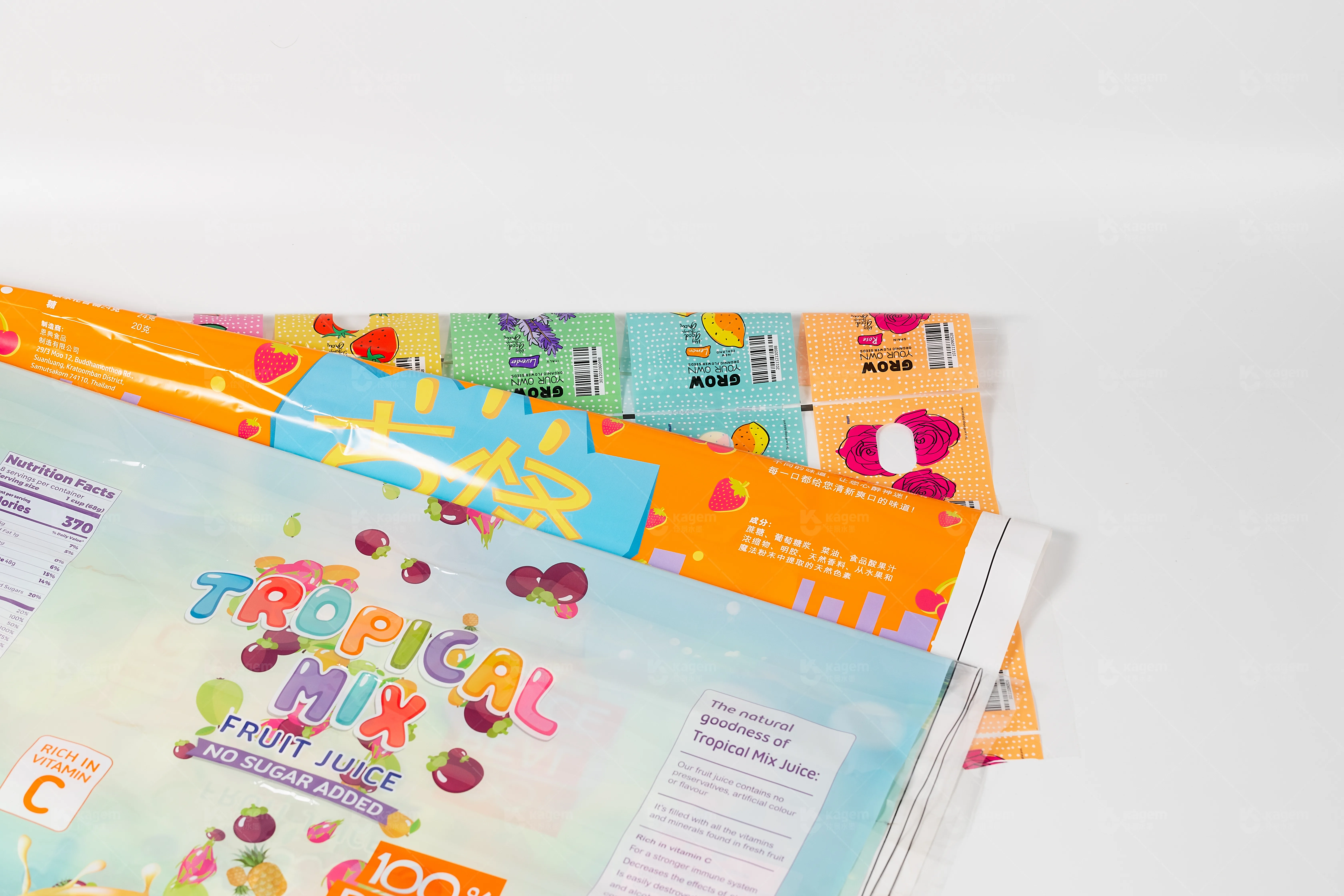 waterbased ink for stretch film printing