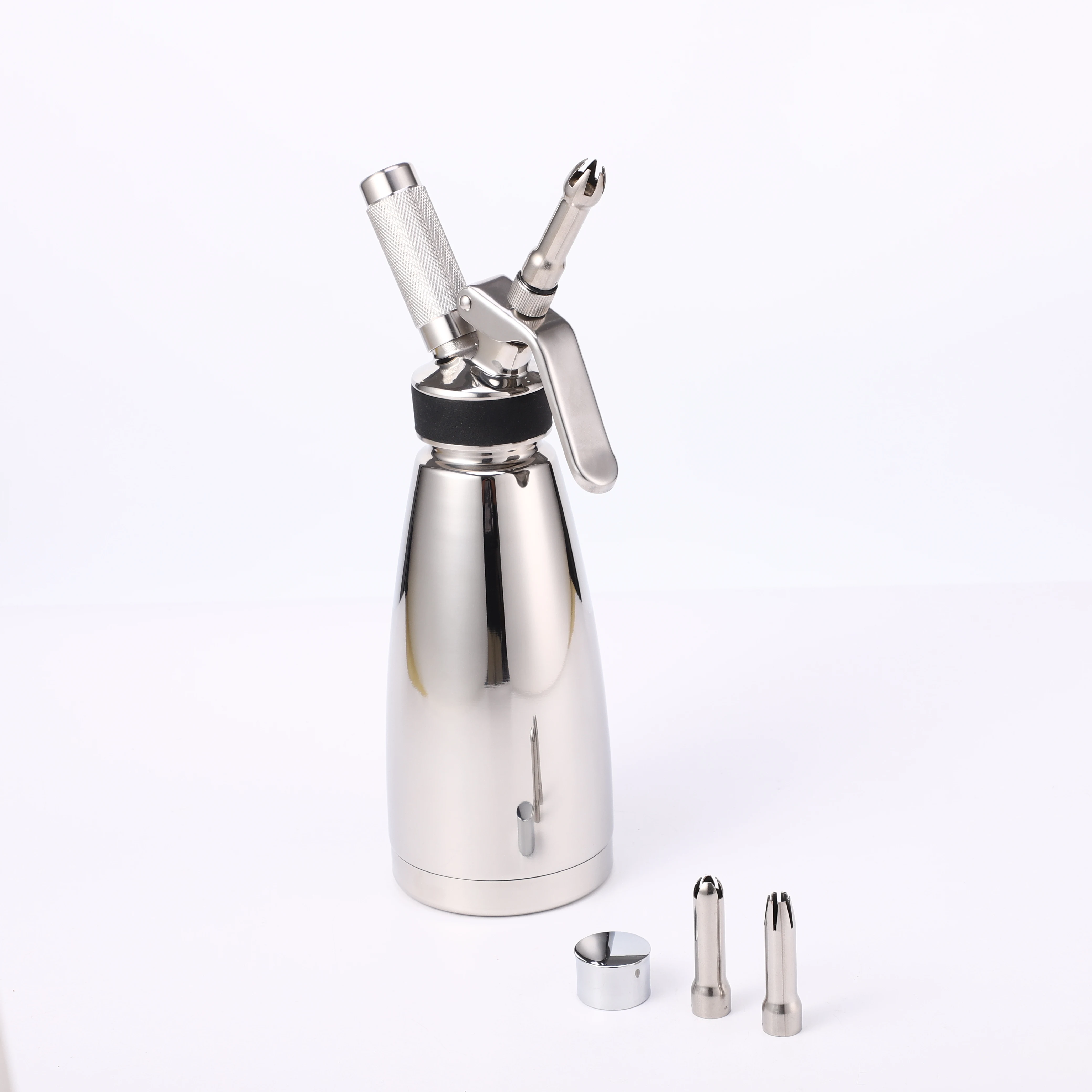 High Efficiency Commerical Whipped Cream Dispenser Convenient Whipped Cream Siphon