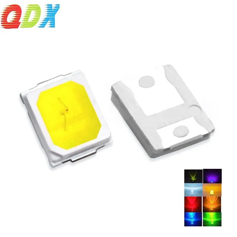2835 SMD светодиод черно-красный/желтый/синий/зеленый/белый розовый или оранжевый цвет на выбор; 0 1 W 1000