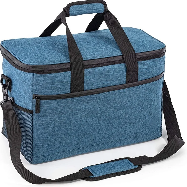 Eco-friendly Custom heavy duty Waterproof Leakproof Cooler Box Insulated Lunch Bag with separator