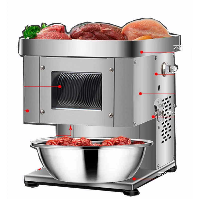 Bacon Making Machine Meat Slicer  Meat Slicer Machine Foldable Square Meat Cutter