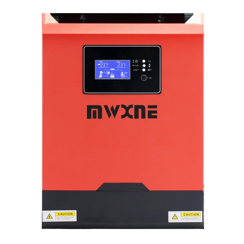High Quality 24vdc 220vac Off Grid 1kw 2kw 3kw 5kw Pure Sine Wave Hybrid Solar Inverter With Mppt Controller
