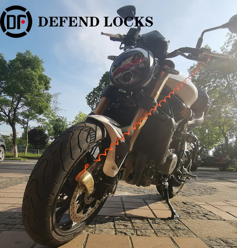 
DF Disc Lock alarm Motorcycle lock Anti-theft Motorbike /scooter alarm lock for bike 