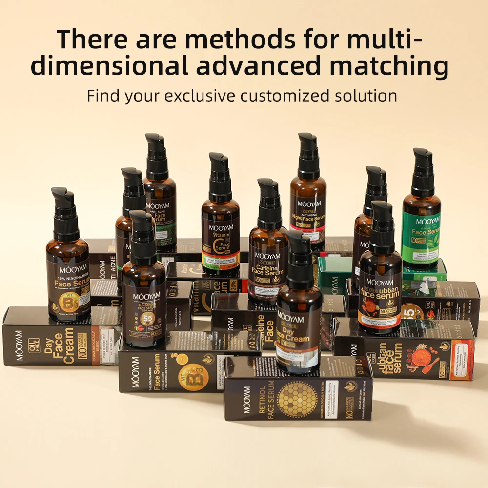 Facial Serum Lighten Old and New Acne Marks Relieve Redness Swelling and Acne Balancing oils 50ml MOOYAM Anti Acne Face Serum