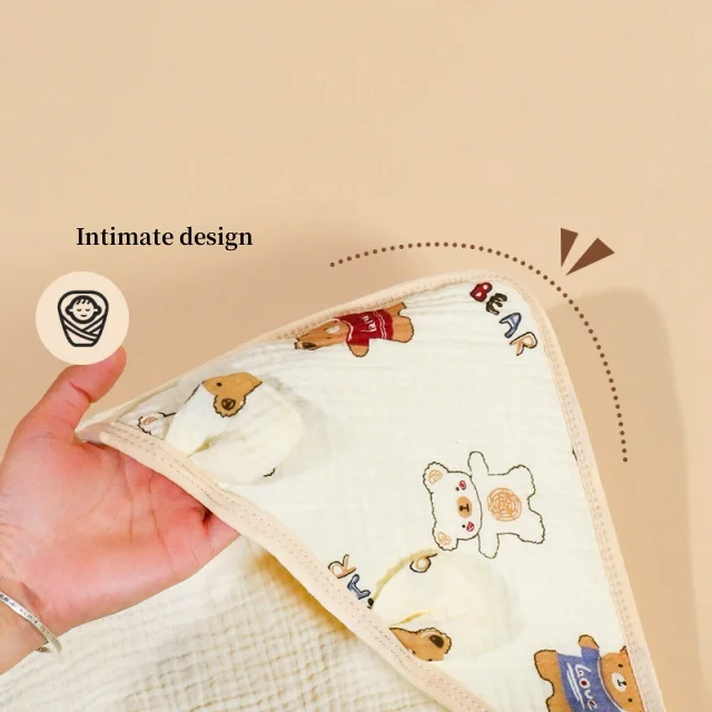Newborn Baby Blanket Swaddle Class a Cotton Gauze Quilt Spring Summer 0~6 Baby Discharge Package Swaddling Quilt Swaddle