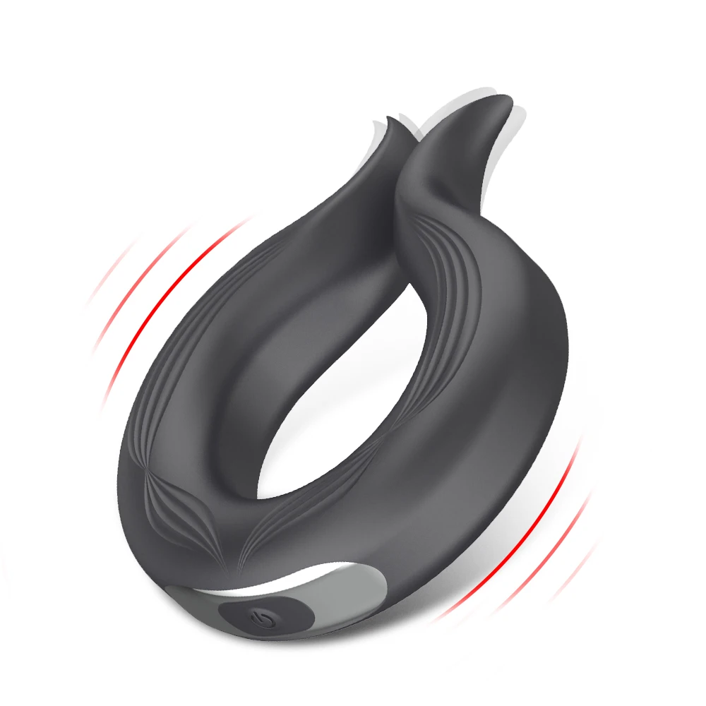 10 speeds silicone male cock ring sex toys vibrator for men vibrating cock penis ring
