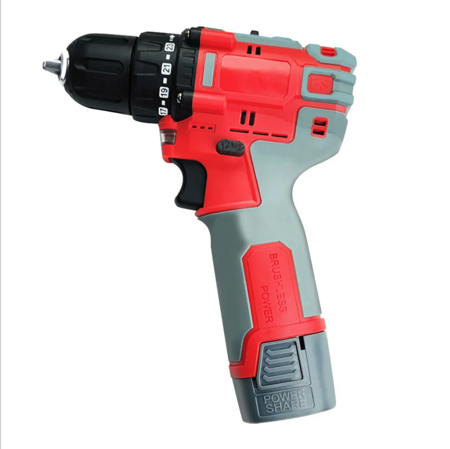 18 Hand-held electric cordless tool electric screwdriver brushless impact drill hammer drill screwdriver torque drill