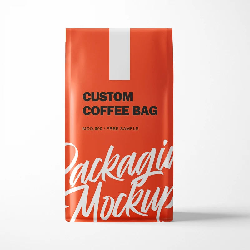 Bolsas de cafe personalizadas al por mayor bolsas triangulares de granos de cafe Bolsa de embalaje termosellado con valvula