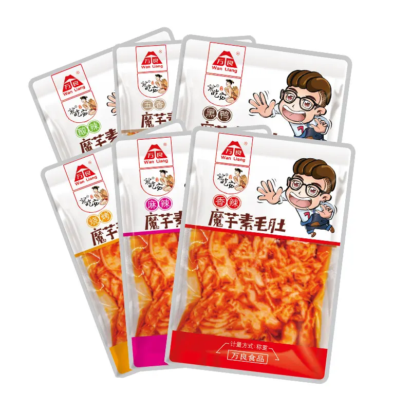 Good Quality Vegetable Belly Konjac Spicy Konjac Snack 5KG In Bulk