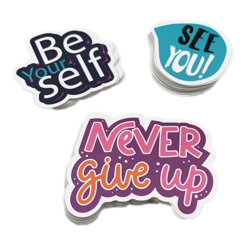 Custom Die Cut Magnetic Vehicle Bumper Magnet Removable Sign Sticker Bumper Car Logo Decal Sticker