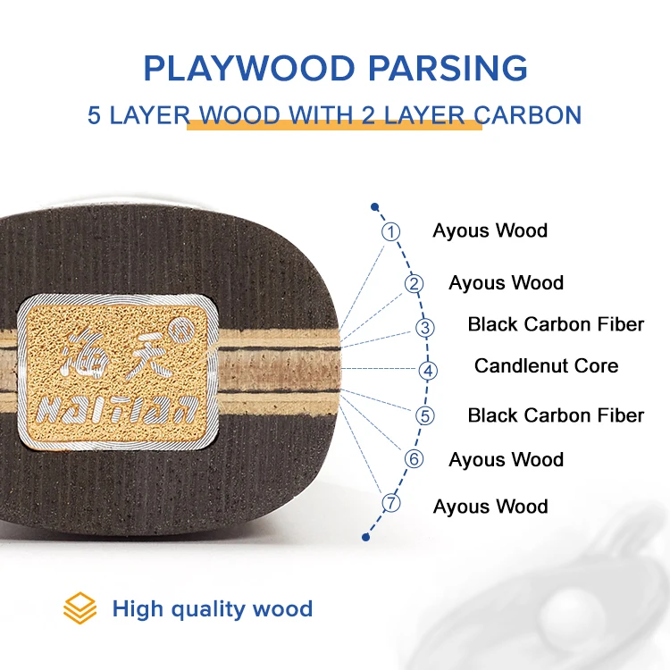 Best price popular 7-star table tennis bats best quality competitive cost table tennis racket