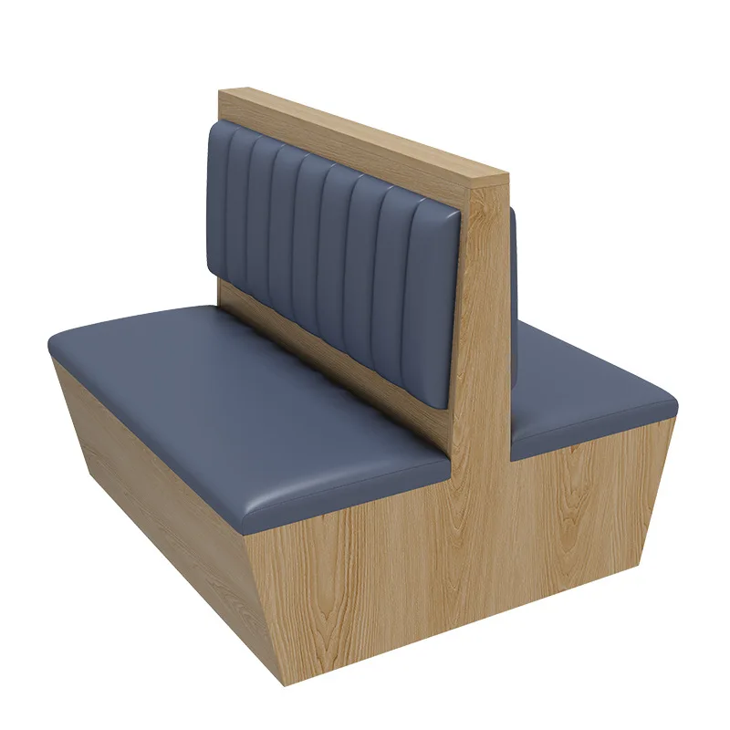 Hanhong American Style Classic Board Hotel Western Restaurant Double Faced Sofa Card Seat
