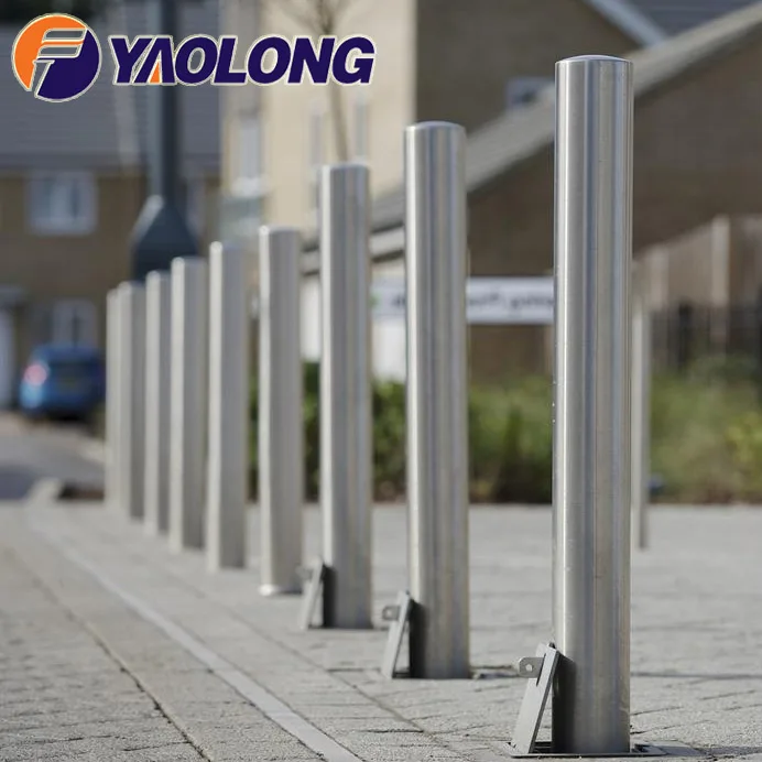 stainless steel key bollard 316 traffic pillar